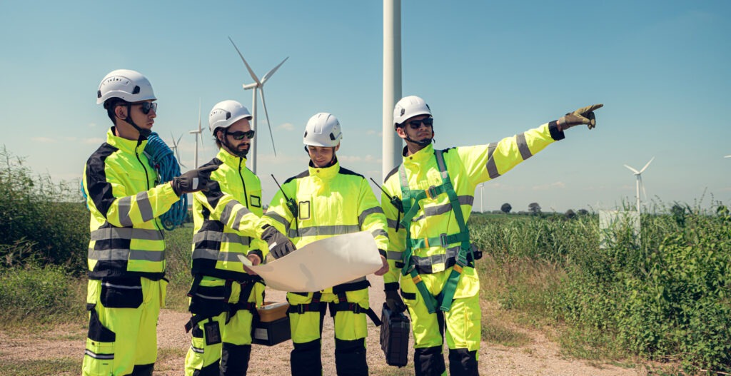 Windpark elektriker